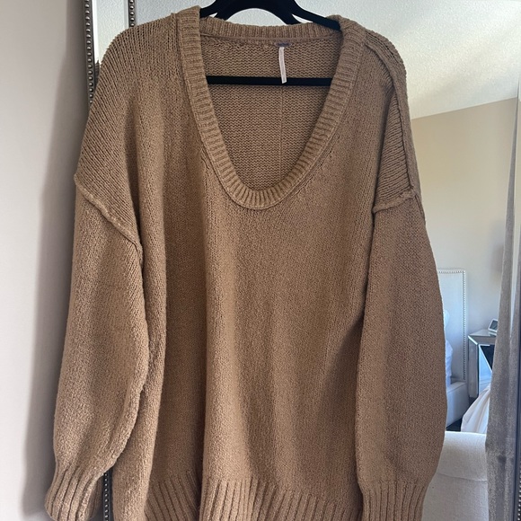 Free people brookside sweater camel - Picture 2 of 6